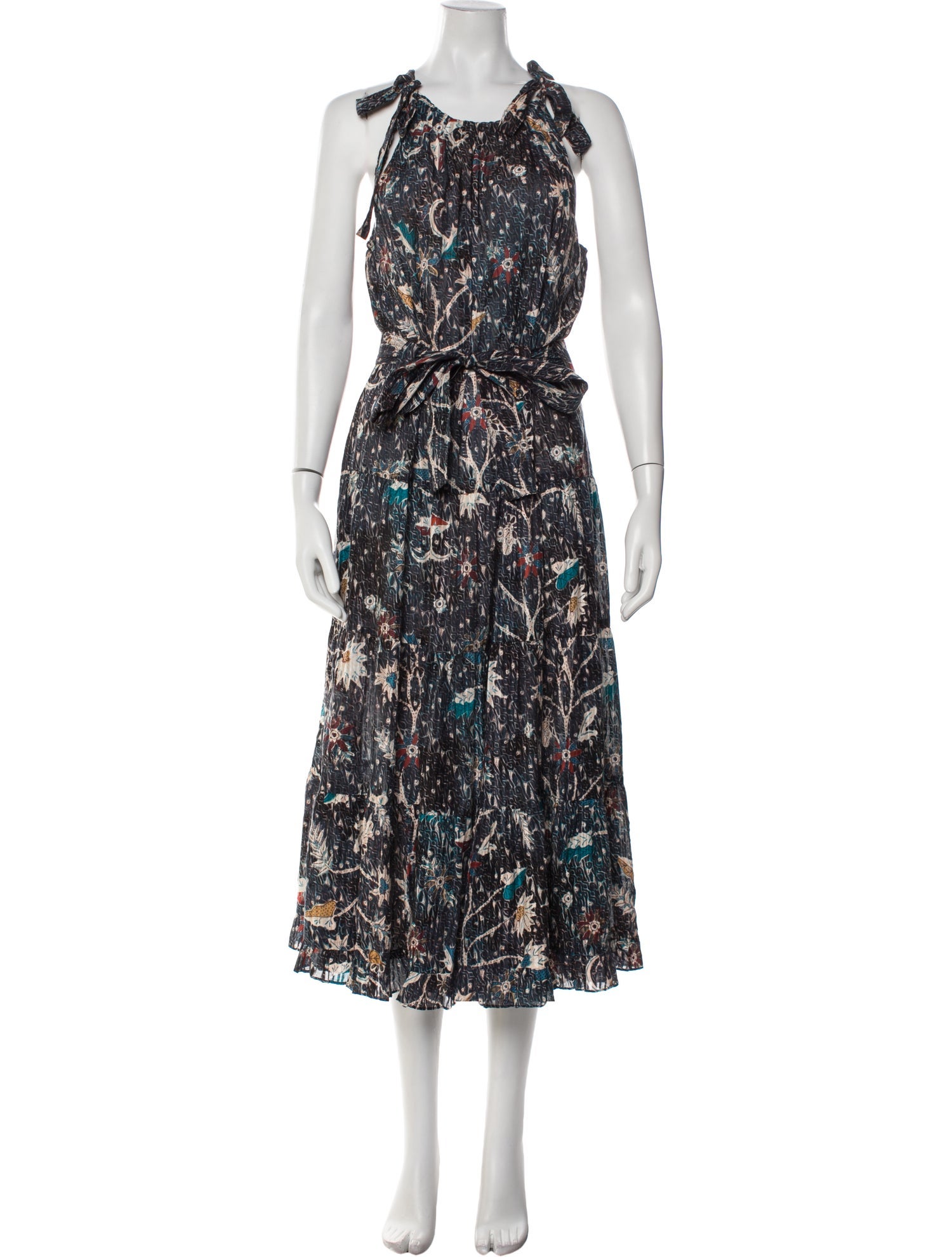 Ulla Johnson Printed Long Dress