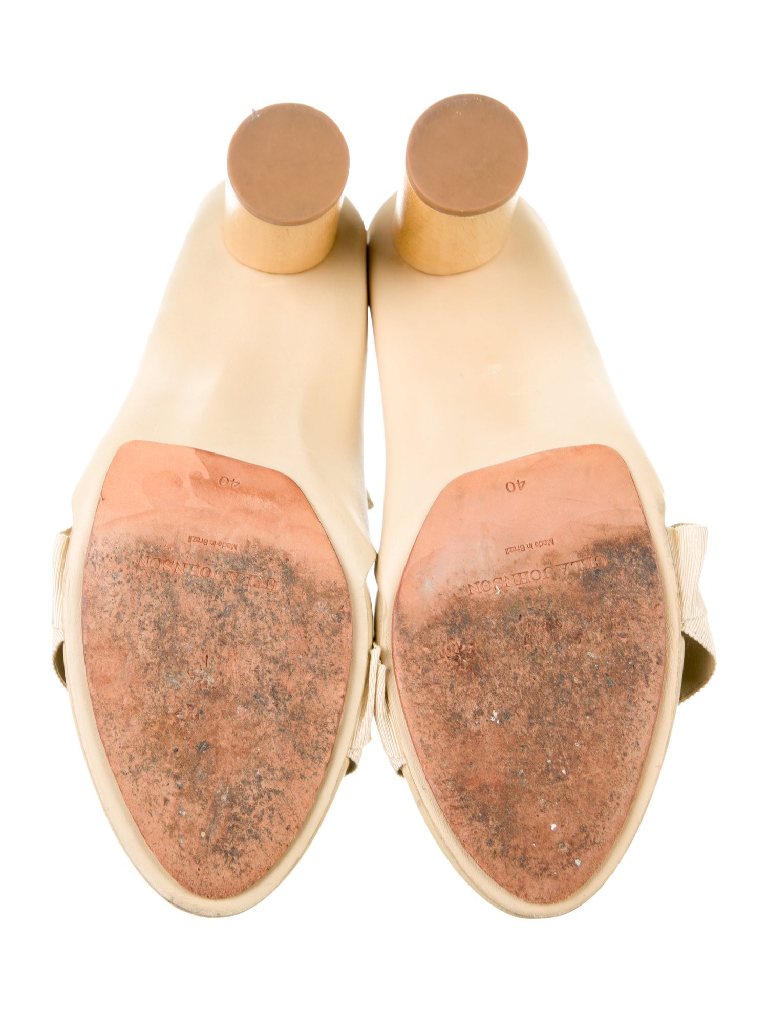 Ulla Johnson Leather Grosgrain Trim Sandals