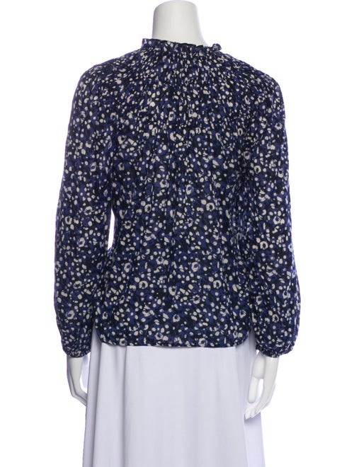 Ulla Johnson Printed V-Neck Blouse