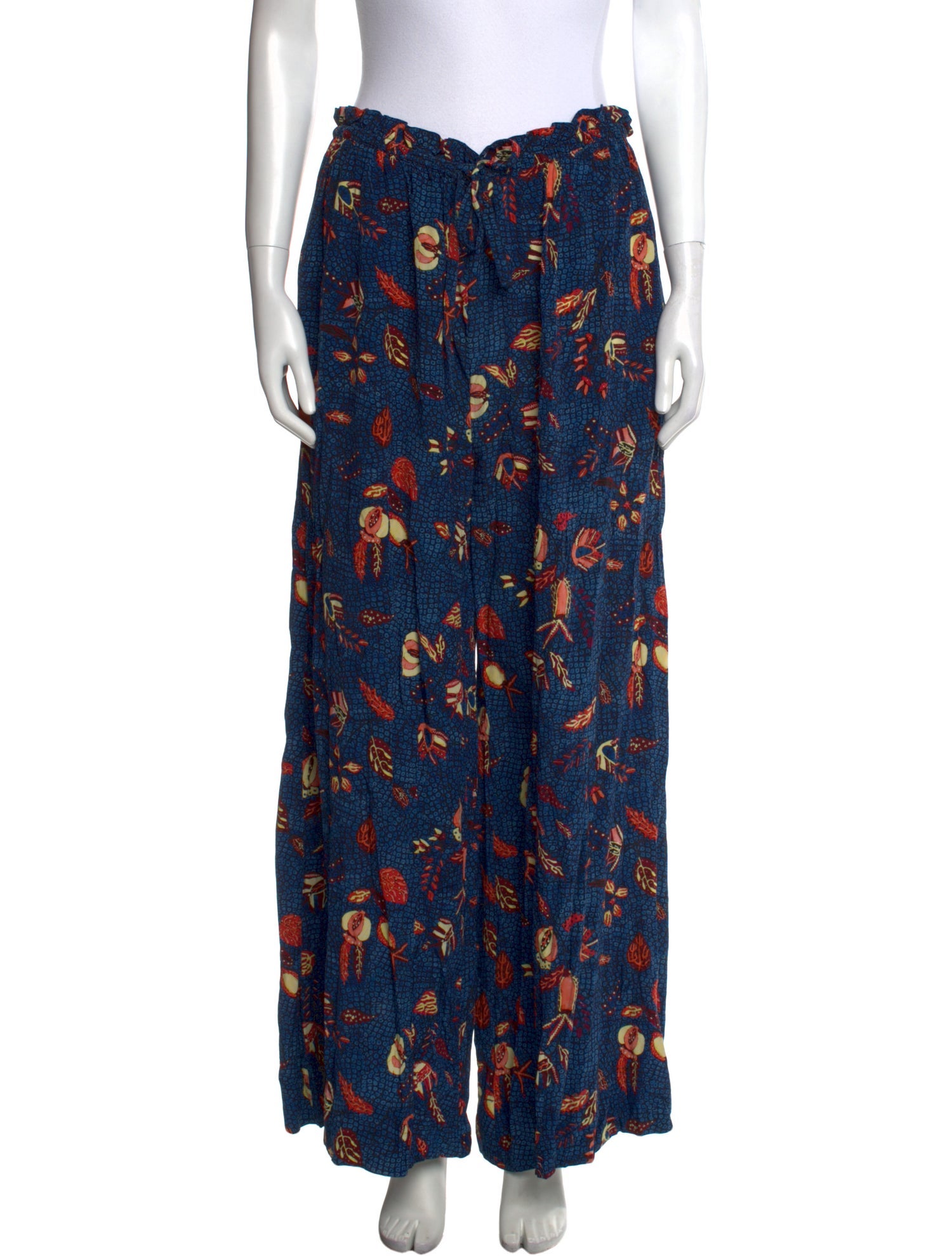 Ulla Johnson Silk Wide Leg Pants