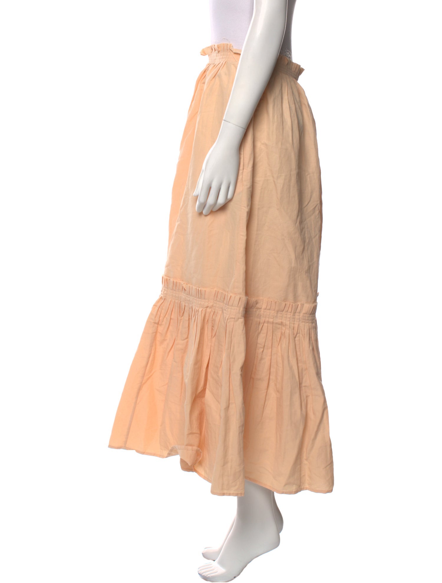 Ulla Johnson Ruffle Embellishment Long Skirt