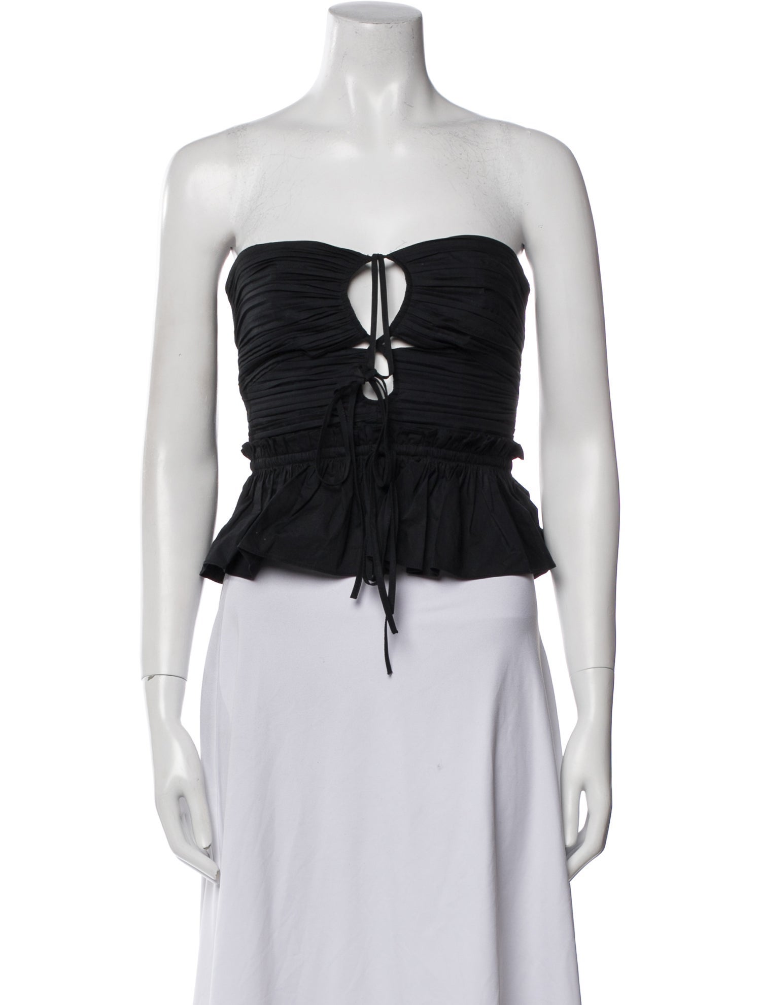 Ulla Johnson Strapless Crop Top