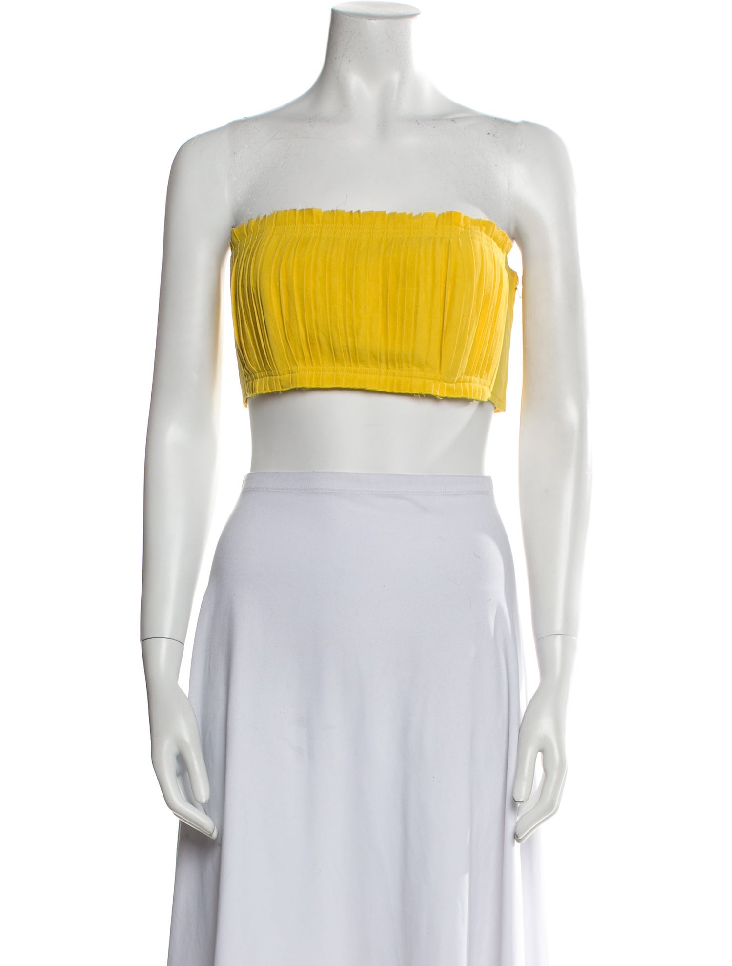 Ulla Johnson Strapless Crop Top