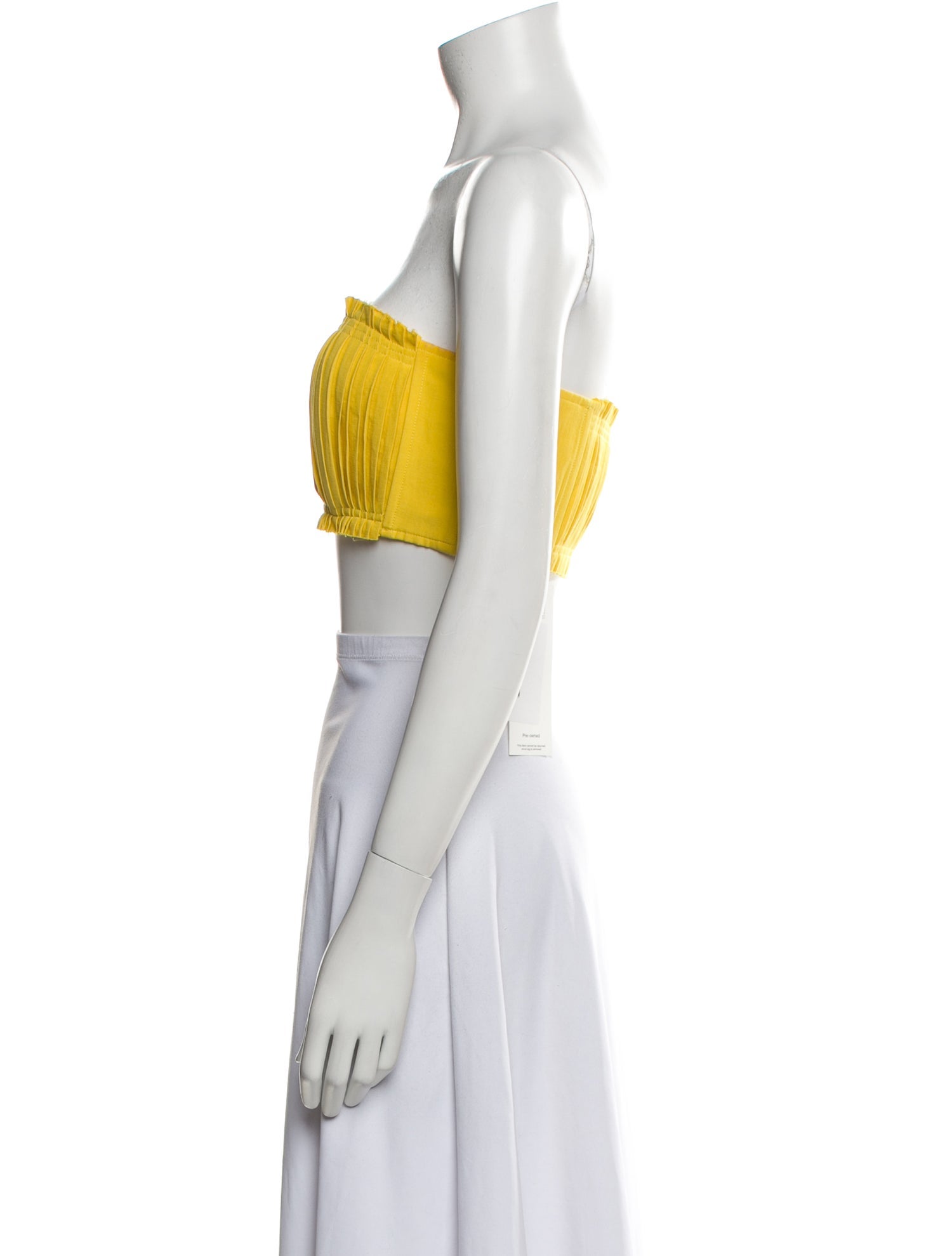 Ulla Johnson Strapless Crop Top