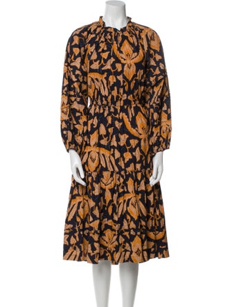 Ulla Johnson Printed Knee-Length Dress