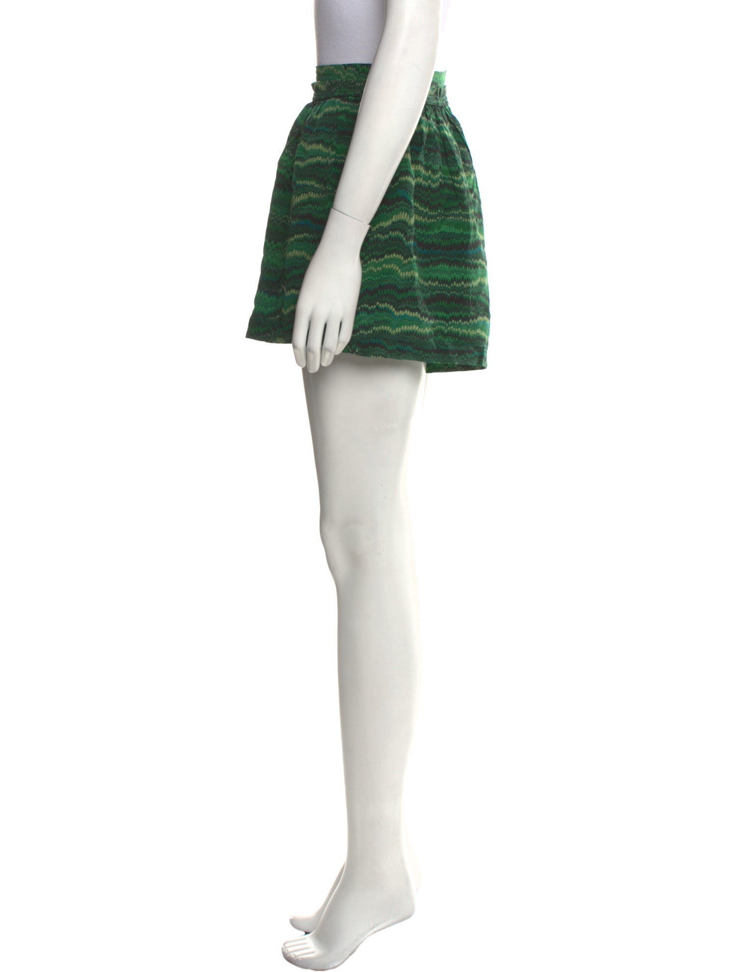 Ulla Johnson Silk Mini Shorts