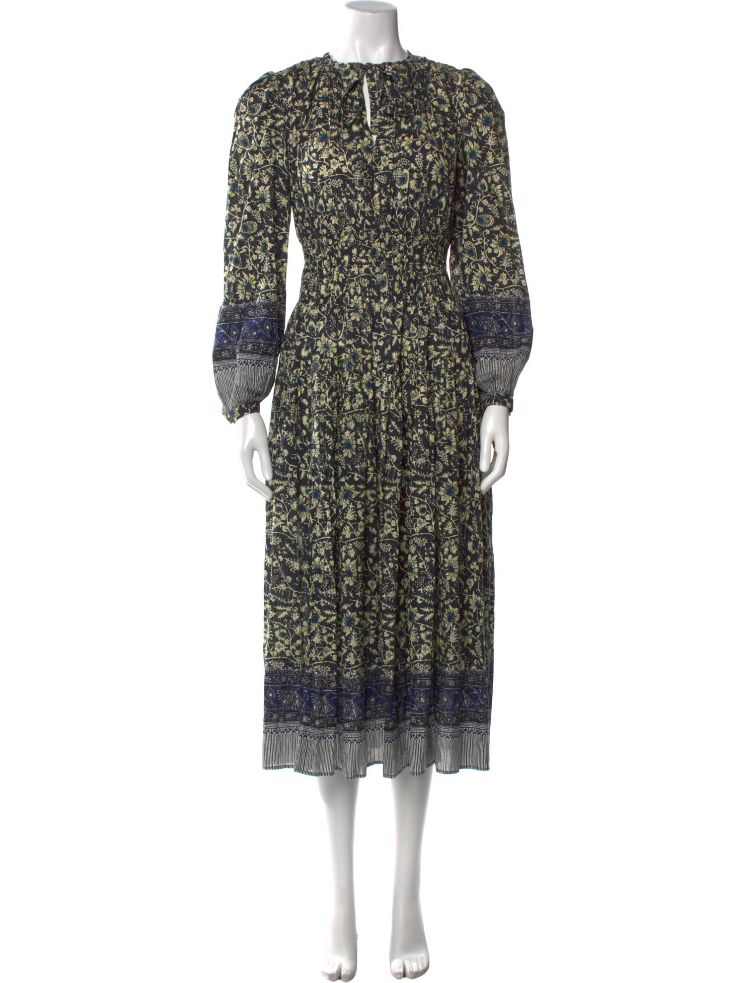 Ulla Johnson Floral Print Long Dress