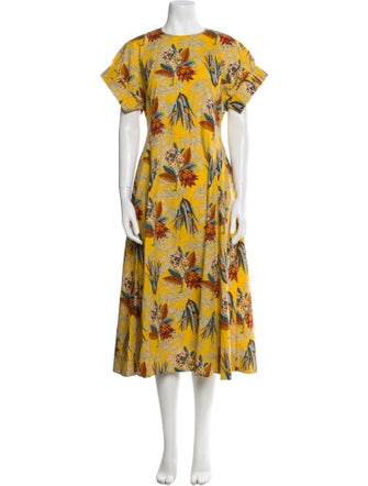 Ulla Johnson Printed Long Dress
