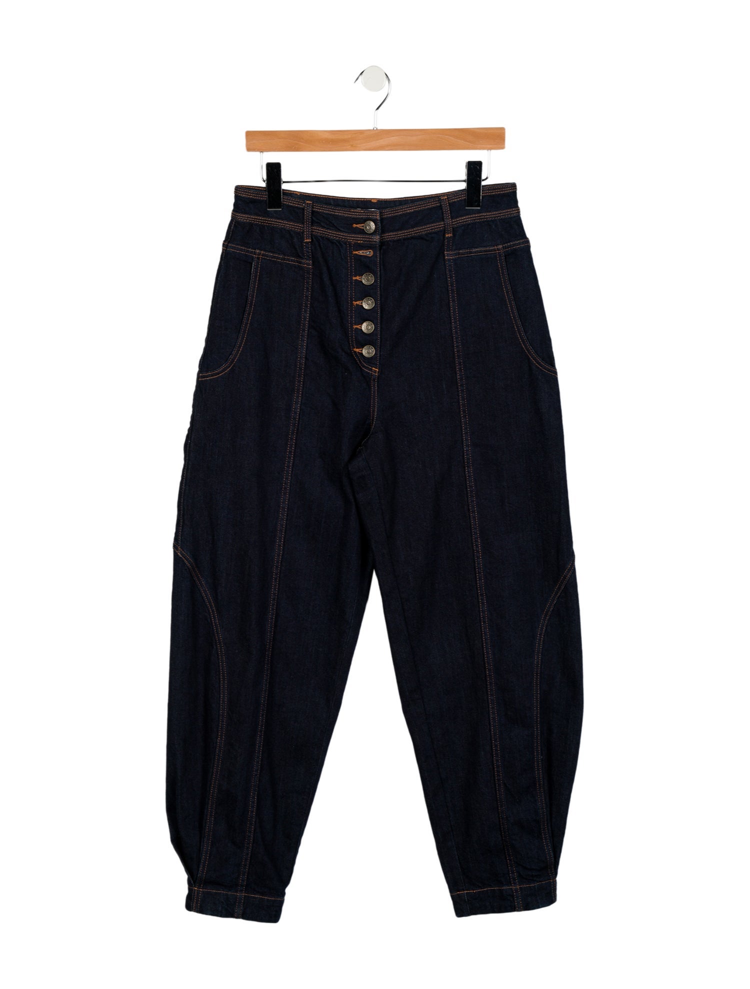 Ulla Johnson High-Rise Straight Leg Jeans