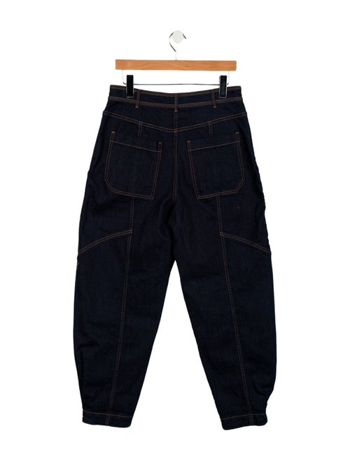 Ulla Johnson High-Rise Straight Leg Jeans