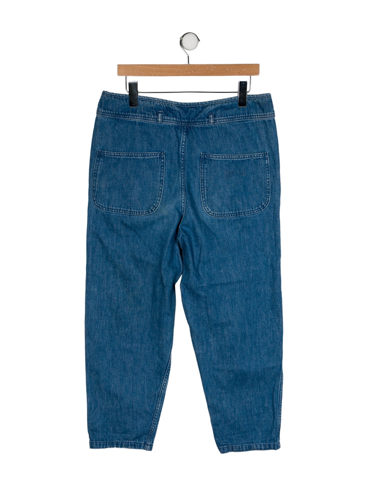 Ulla Johnson High-Rise Straight Leg Jeans