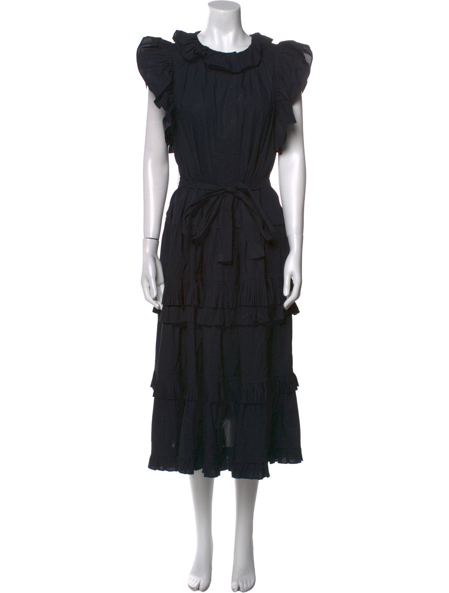 Ulla Johnson Crew Neck Long Dress