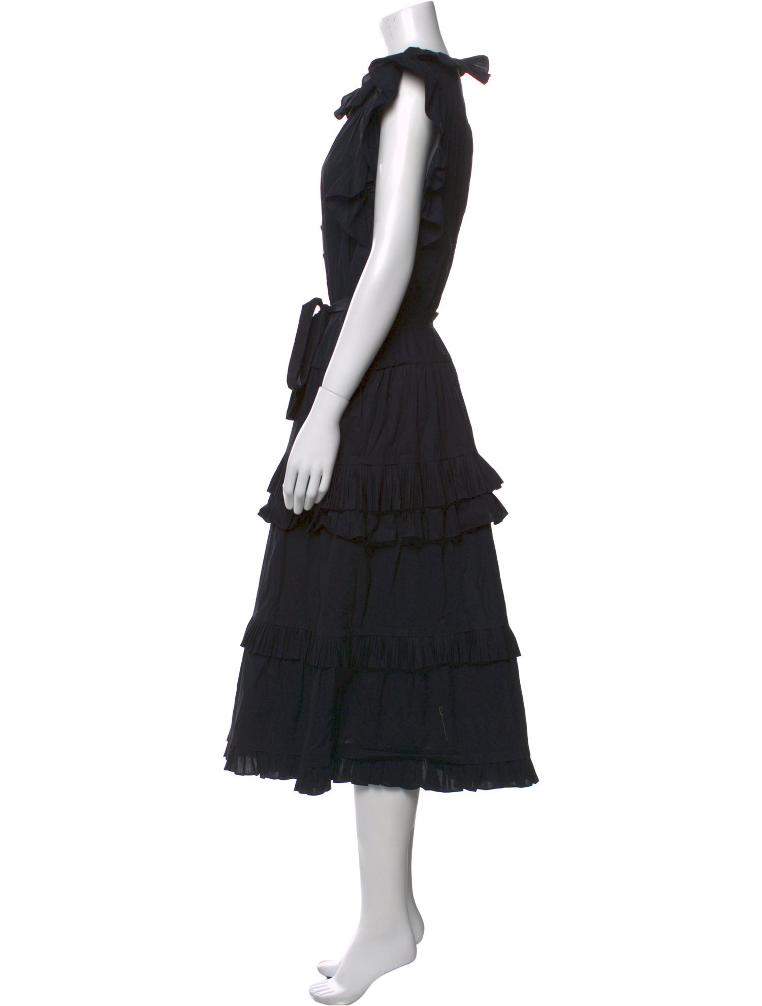 Ulla Johnson Crew Neck Long Dress