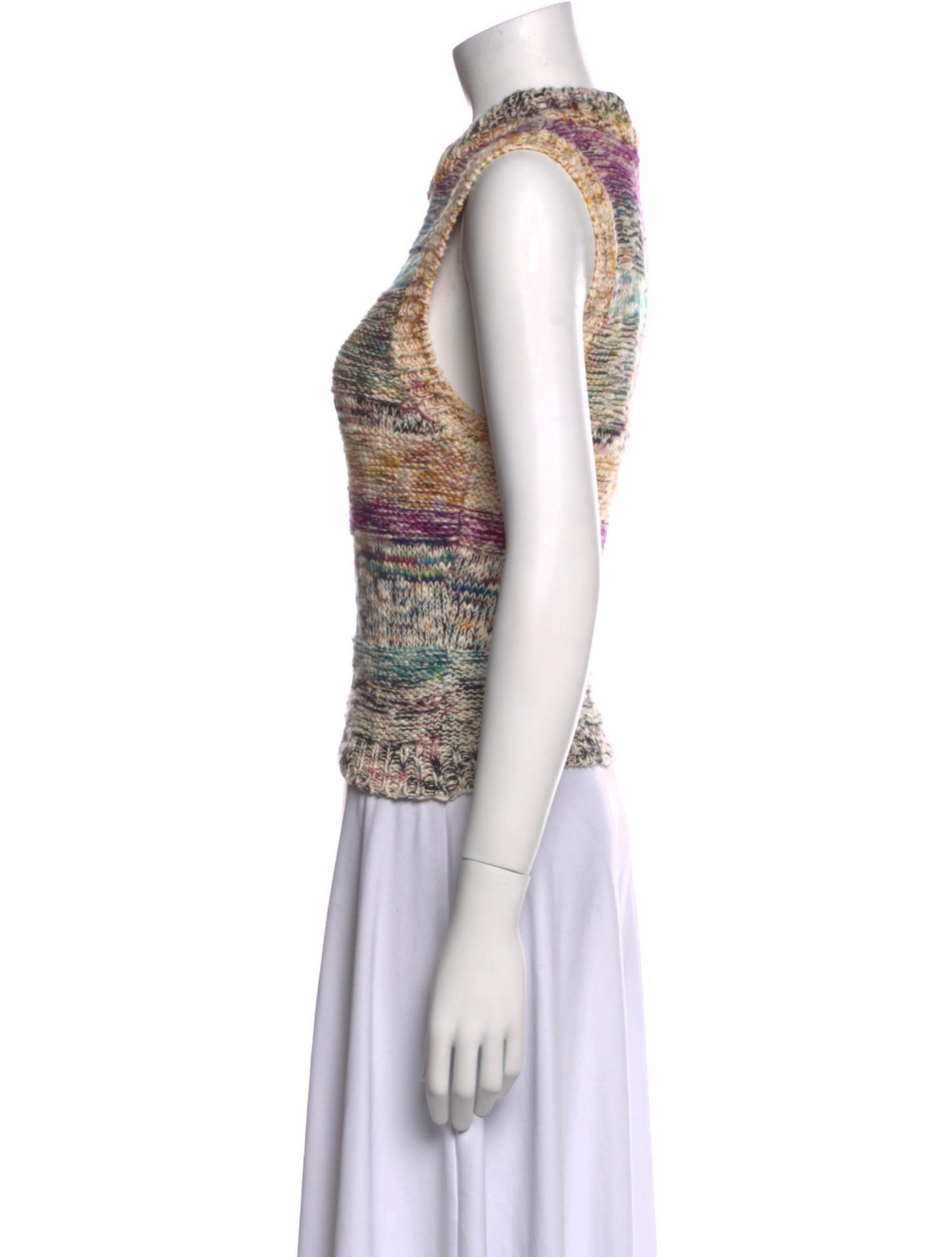 Ulla Johnson Printed Crew Neck Top