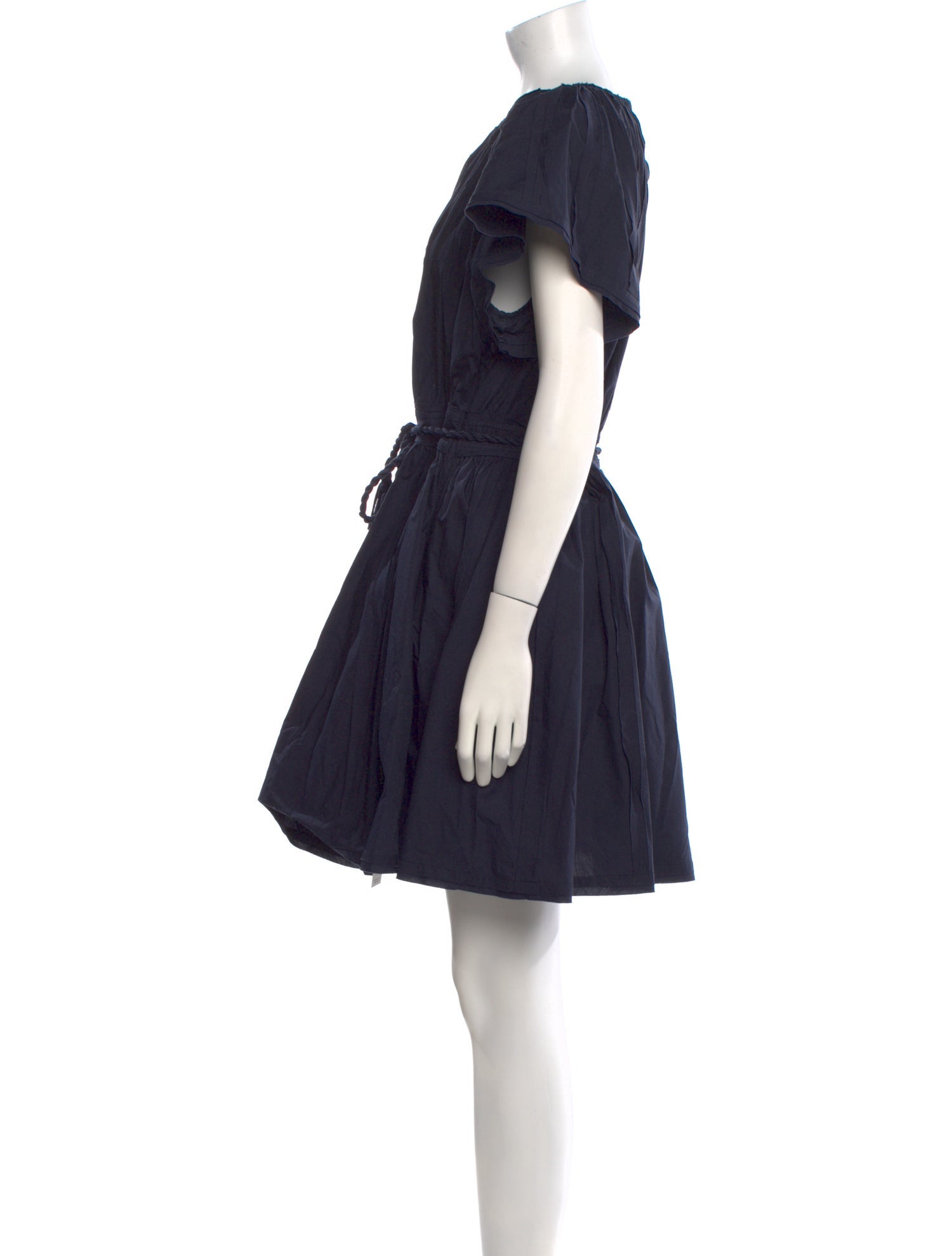 Ulla Johnson Crew Neck Mini Dress