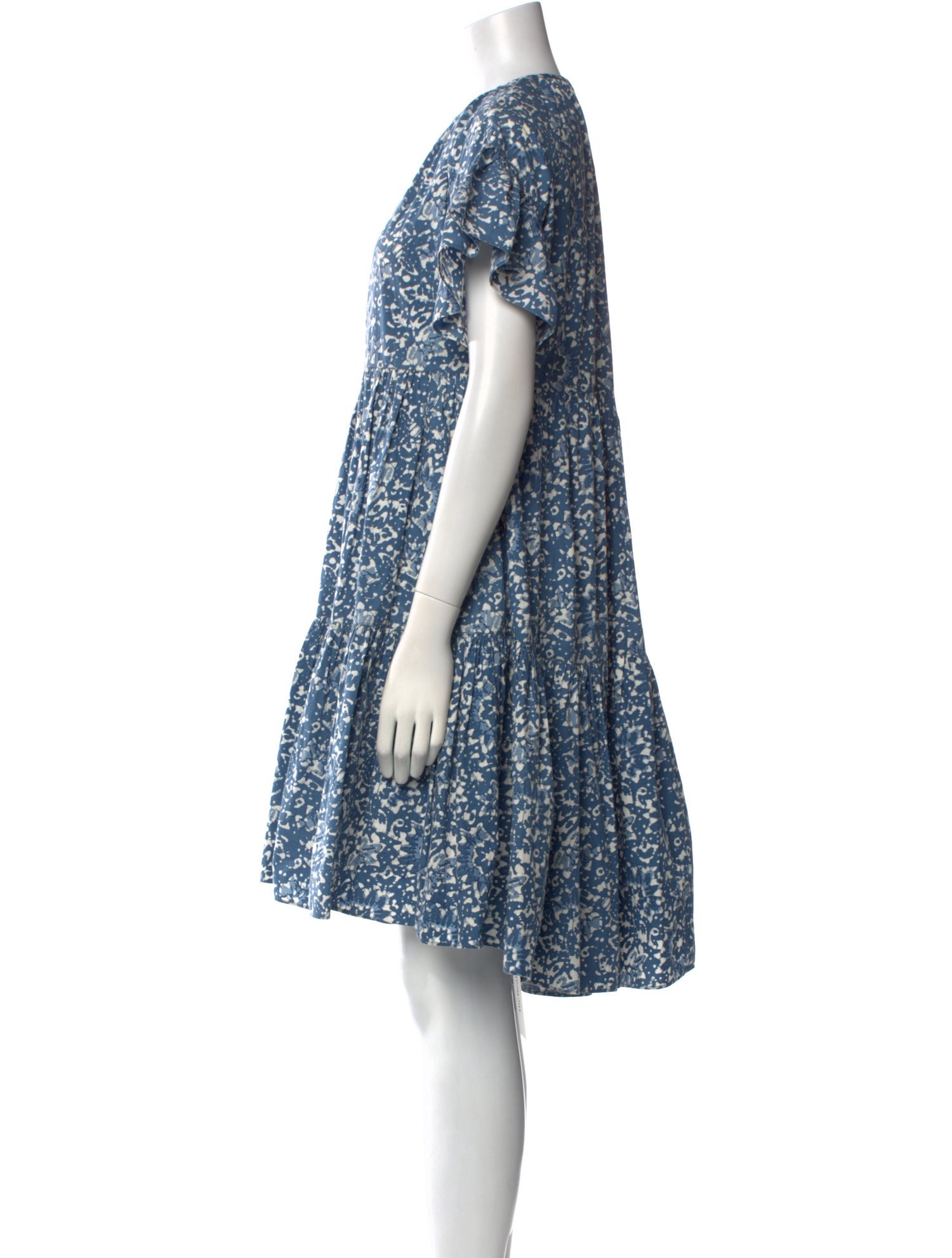 Ulla Johnson Floral Print Knee-Length Dress