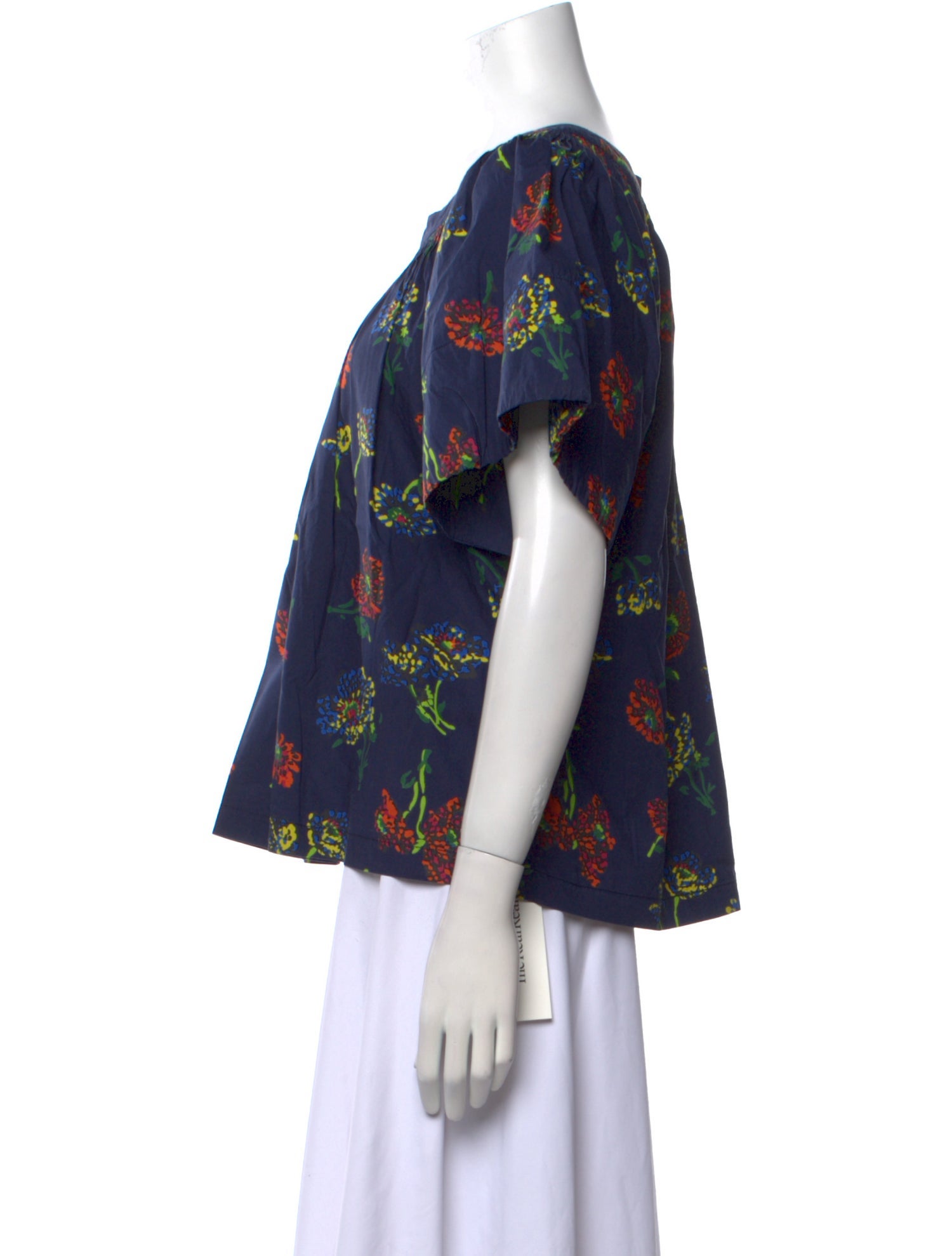 Ulla Johnson Floral Print Scoop Neck T-Shirt