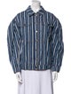 Ulla Johnson Striped Denim Jacket