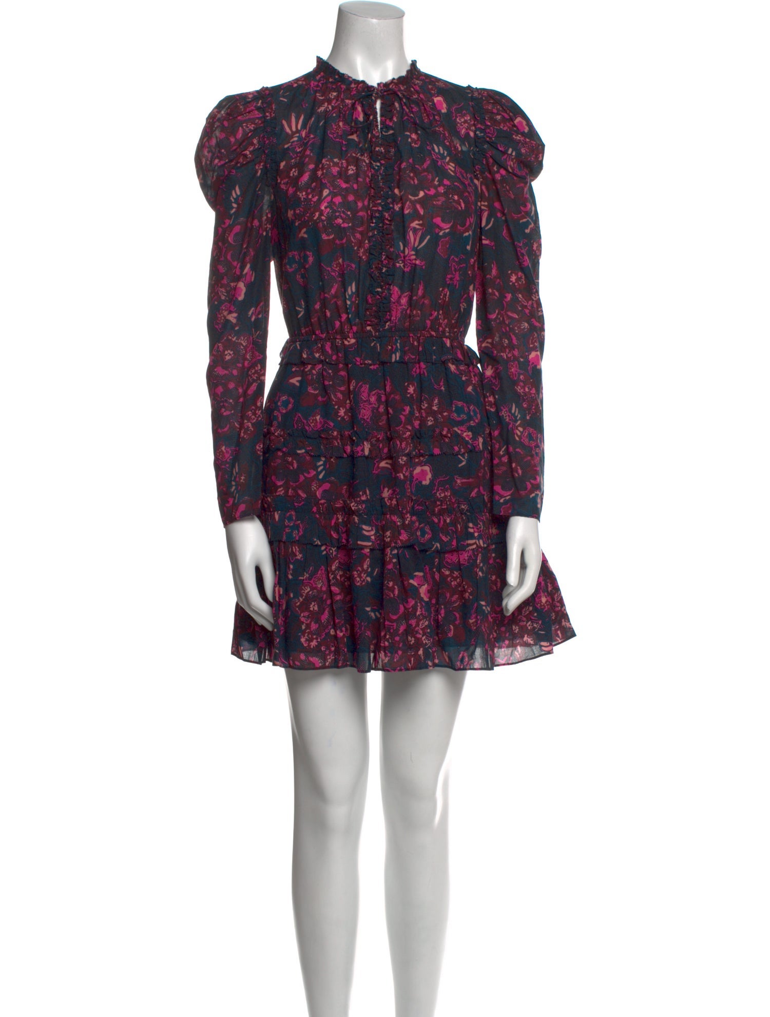 Ulla Johnson Floral Print Mini Dress