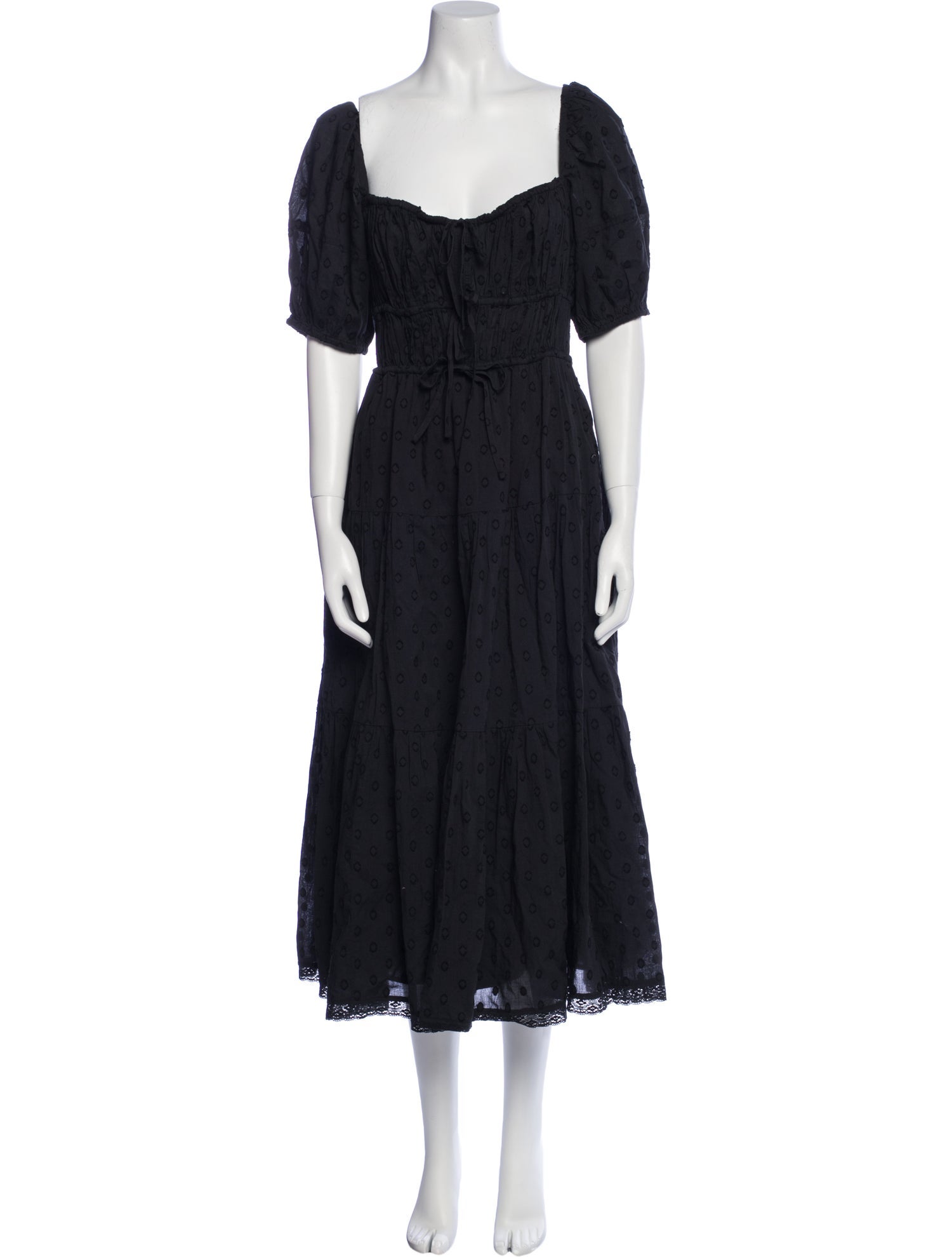 Ulla Johnson Square Neckline Midi Length Dress w/ Tags