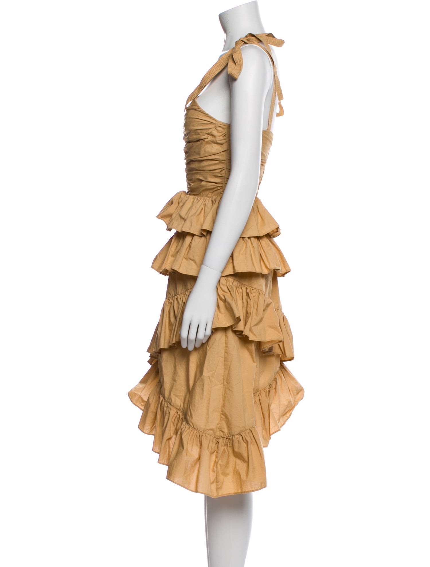 Ulla Johnson V-Neck Mini Dress