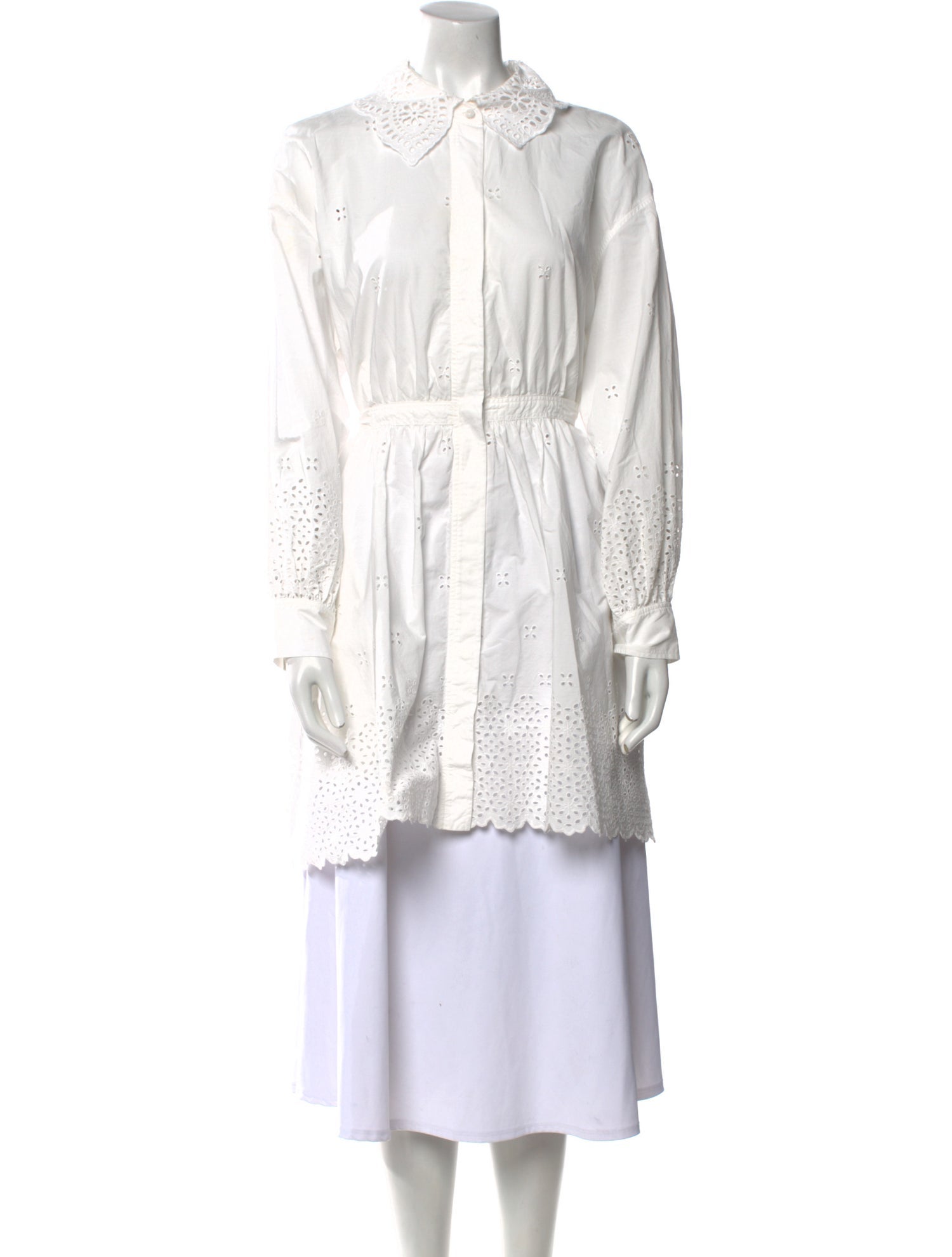 Ulla Johnson Mock Neck Long Sleeve Tunic