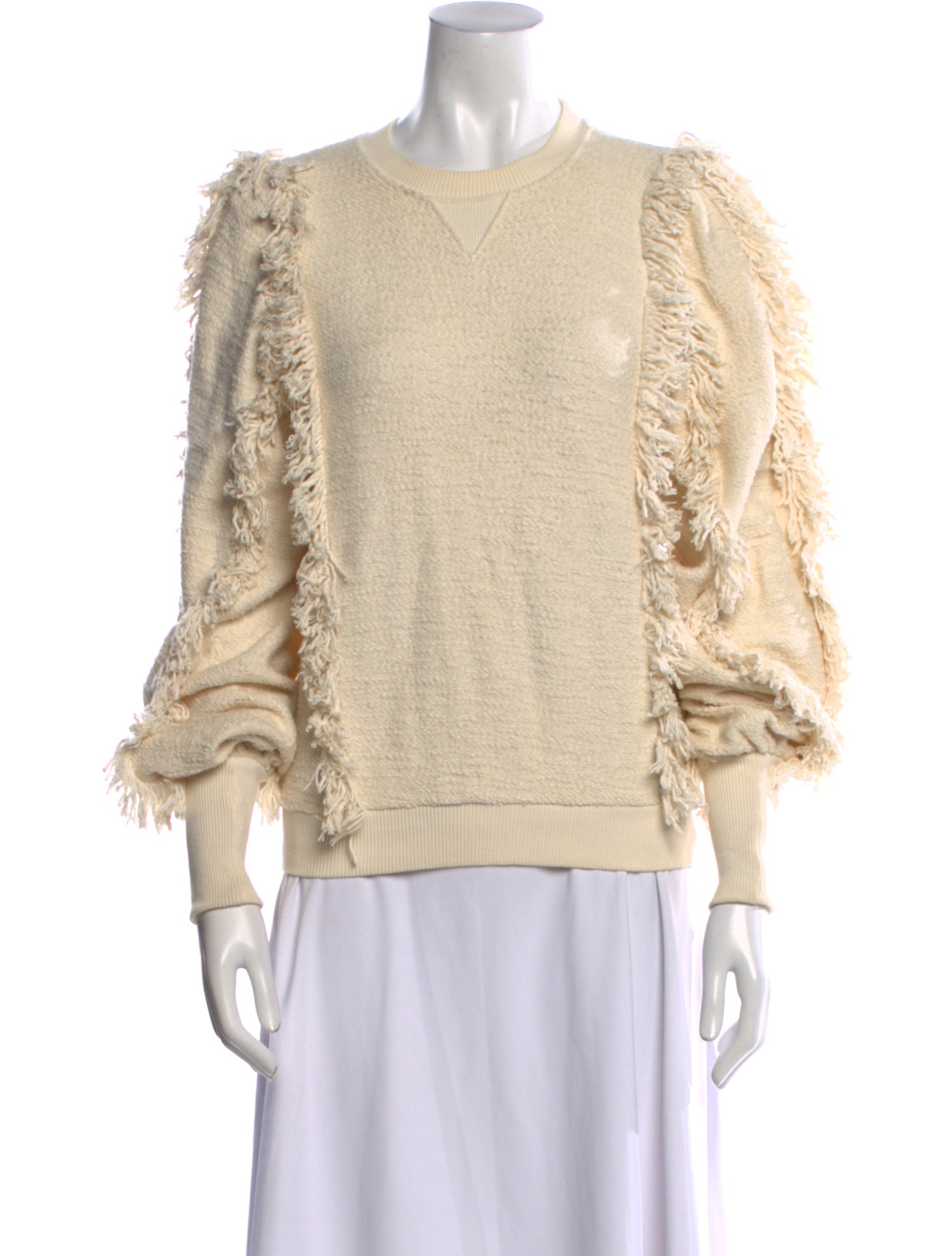 Ulla Johnson Crew Neck Long Sleeve Sweatshirt