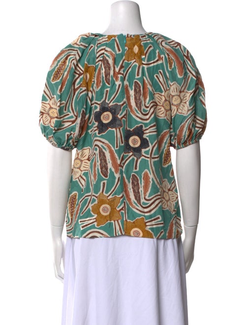 Ulla Johnson Silk Printed Blouse