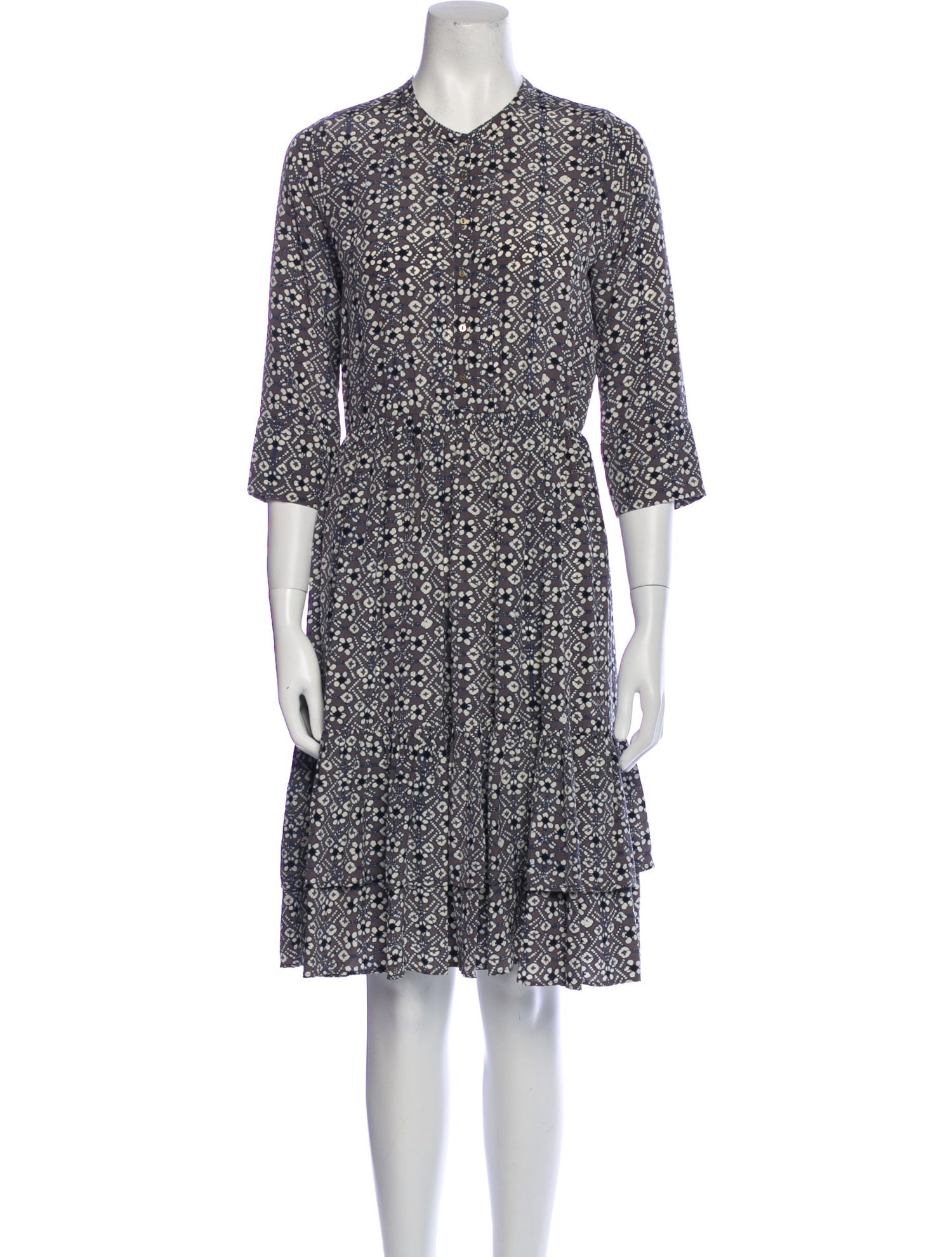 Ulla Johnson Silk Midi Length Dress