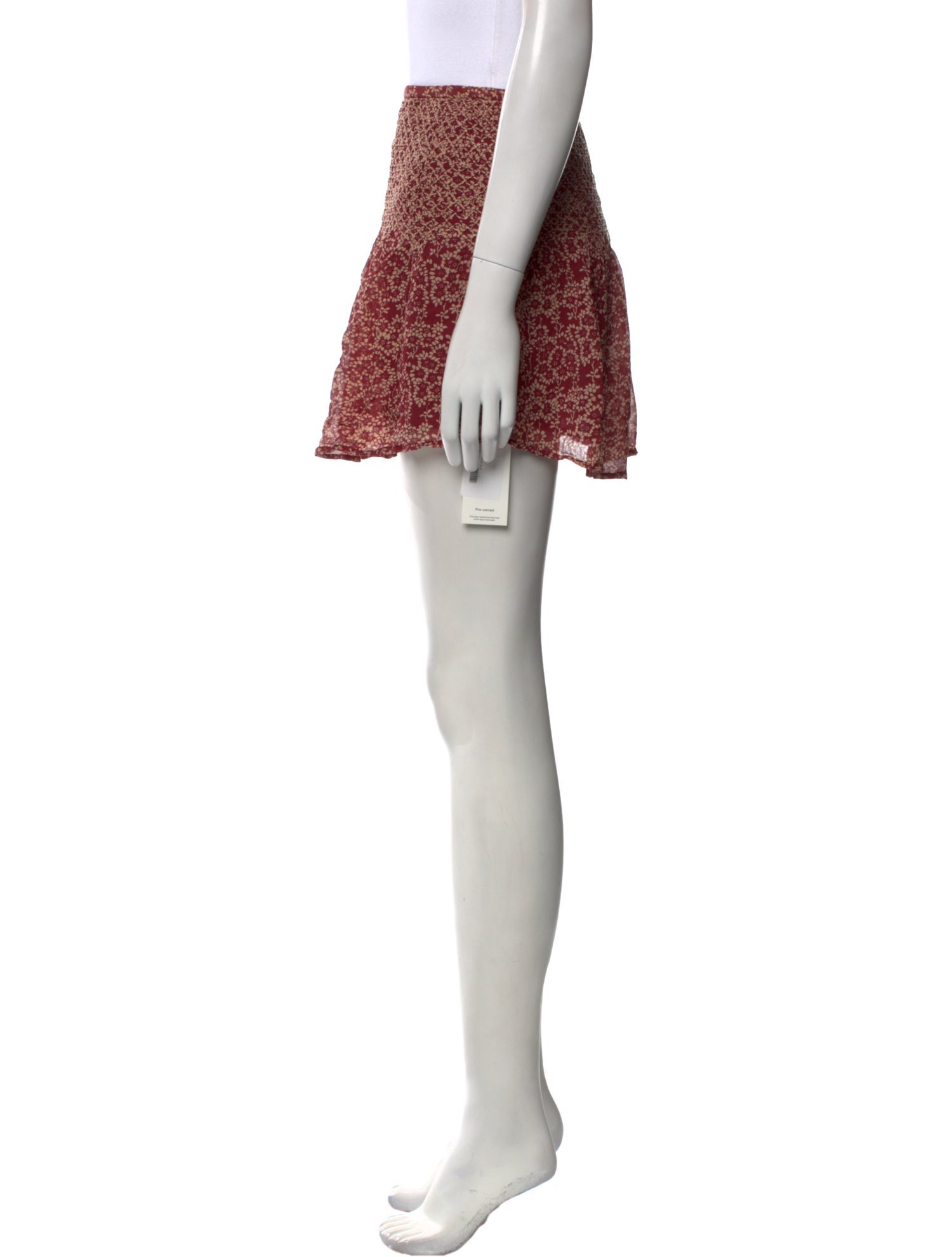 Ulla Johnson Silk Mini Skirt