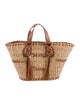 Ulla Johnson Raffia Top Handle Bag