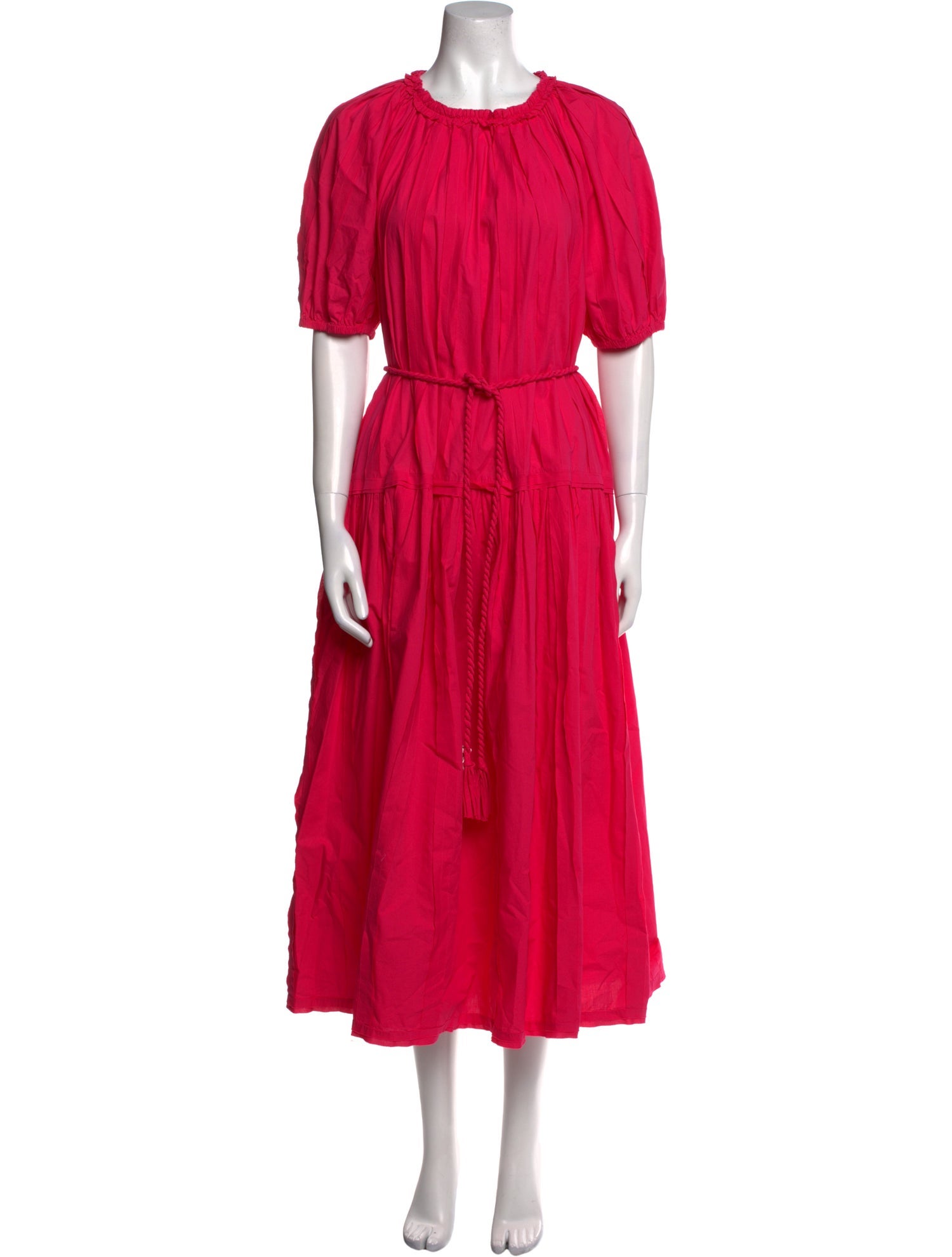 Ulla Johnson Crew Neck Long Dress