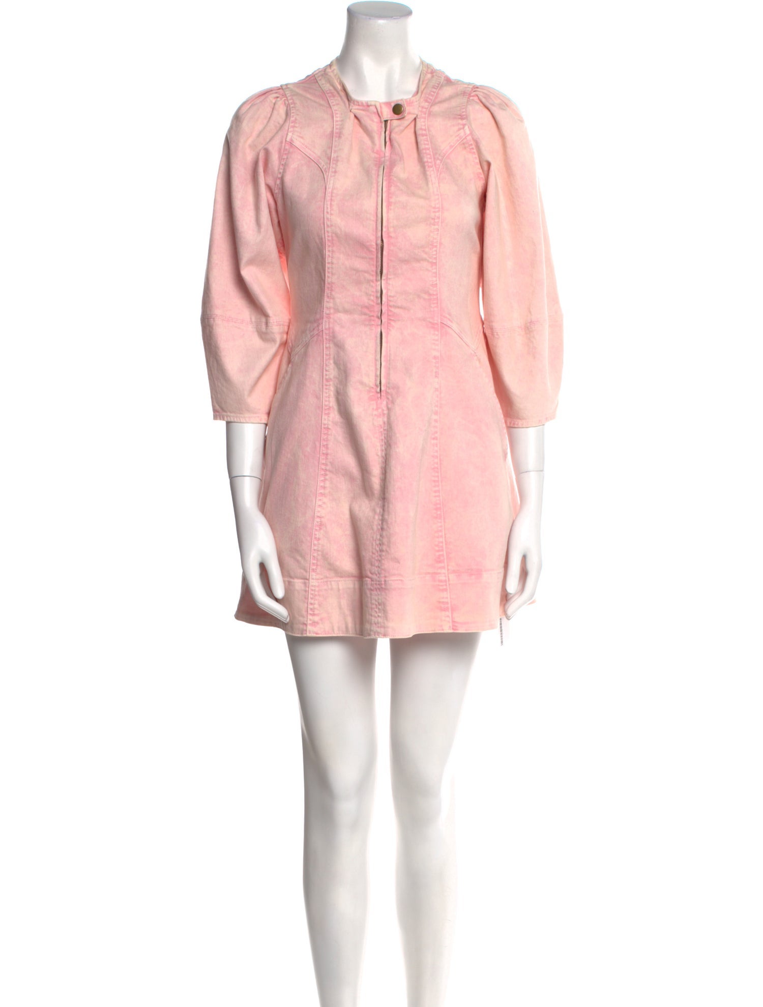 Ulla Johnson Crew Neck Mini Dress