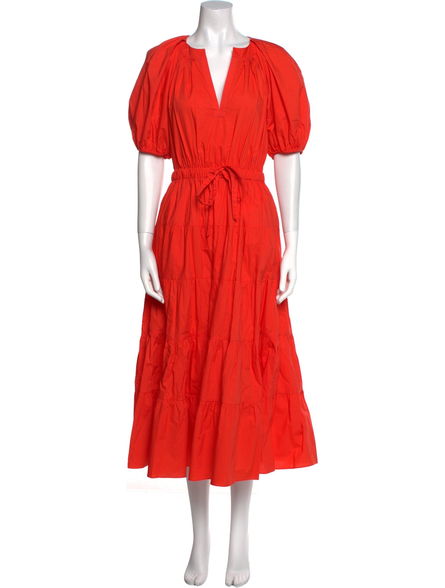 Ulla Johnson V-Neck Long Dress