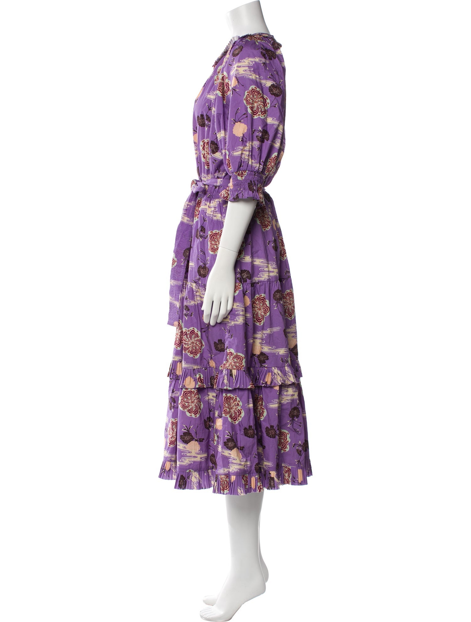Ulla Johnson Floral Print Long Dress