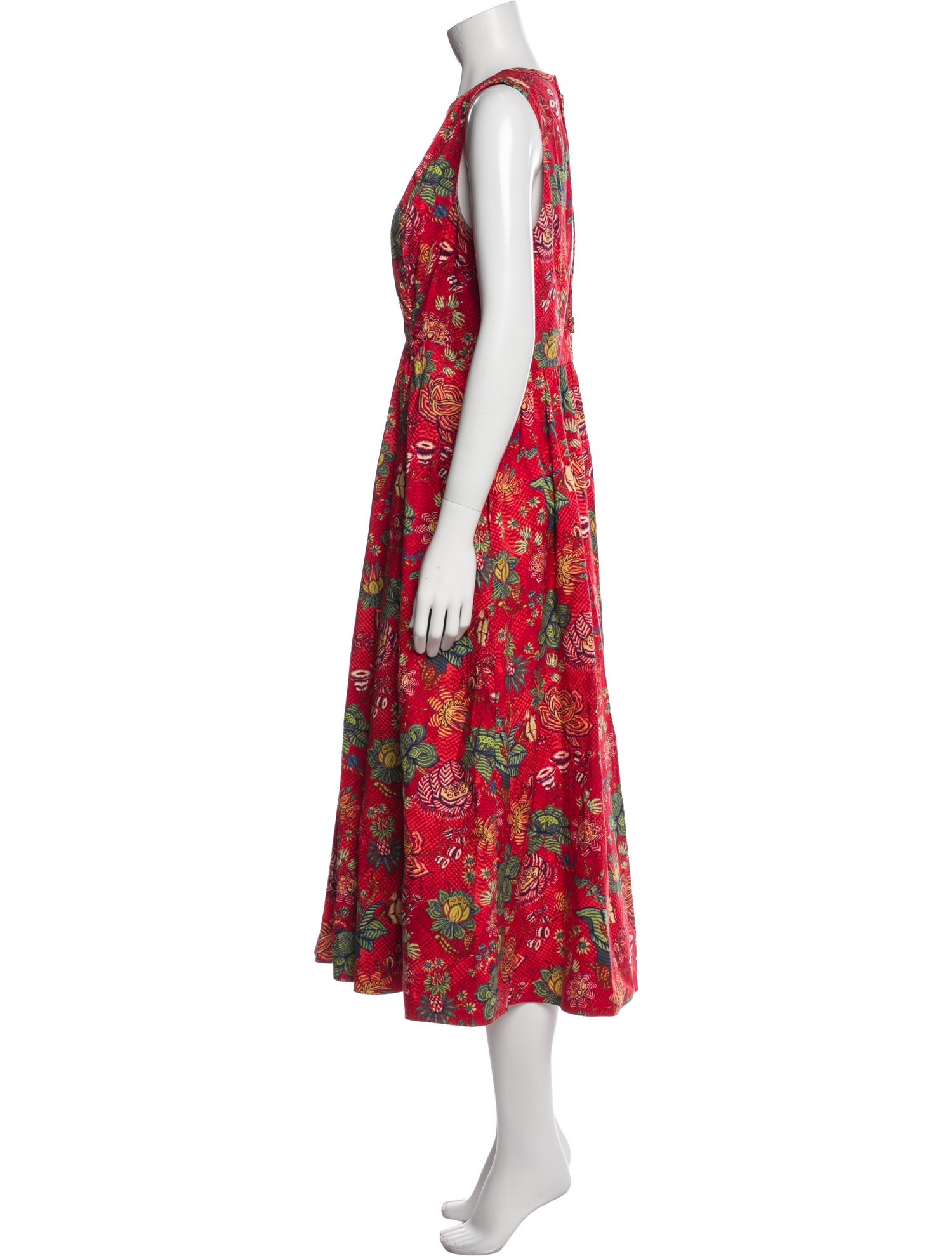 Ulla Johnson Floral Print Long Dress