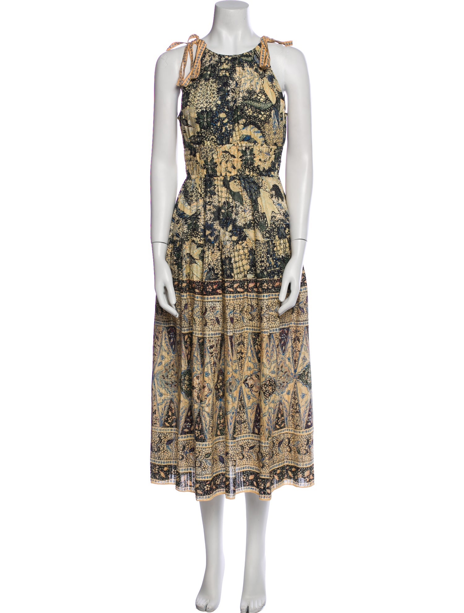 Ulla Johnson Printed Long Dress