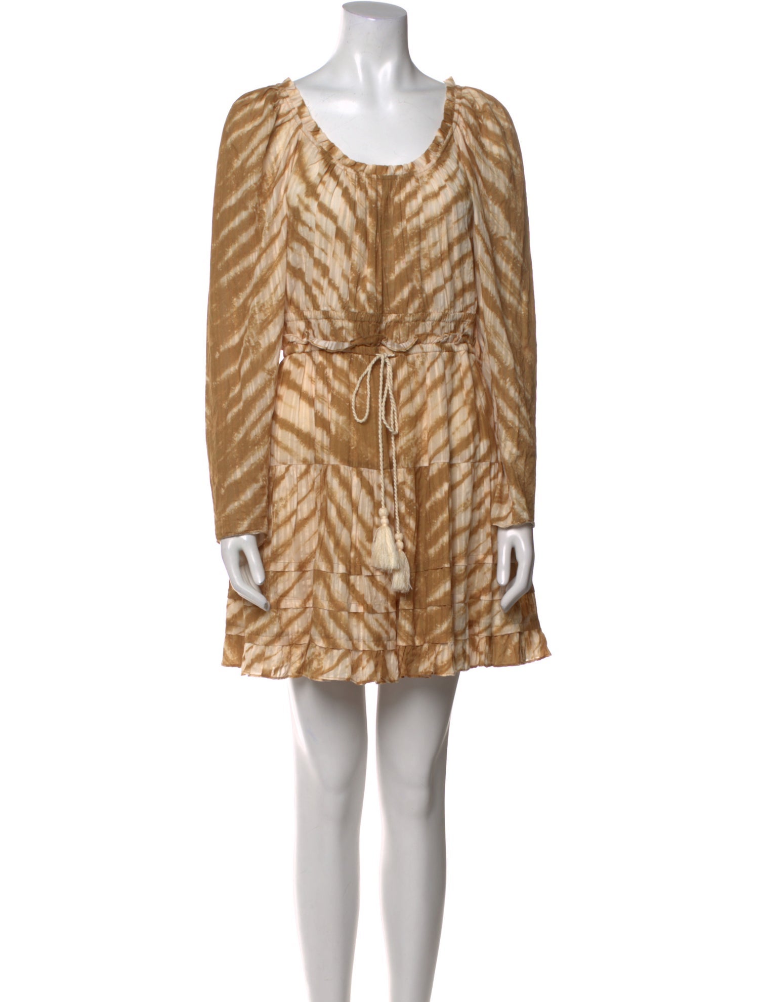 Ulla Johnson Animal Print Mini Dress