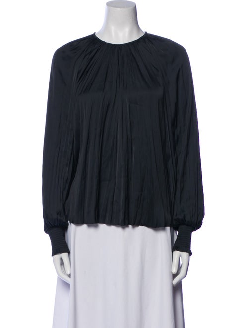 Ulla Johnson Crew Neck Long Sleeve Blouse