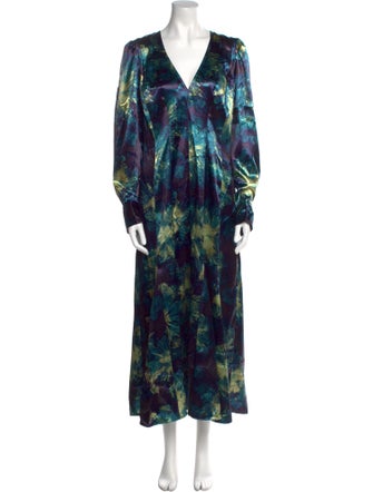 Ulla Johnson Printed Long Dress