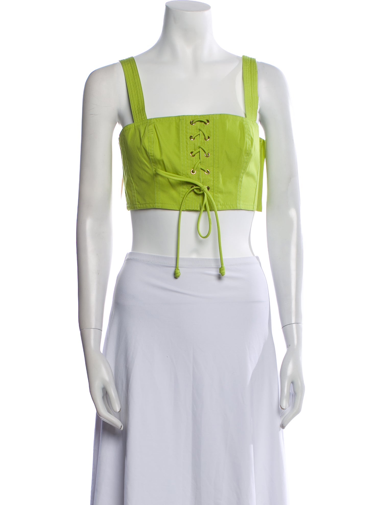 Ulla Johnson Square Neckline Sleeveless Crop Top w/ Tags