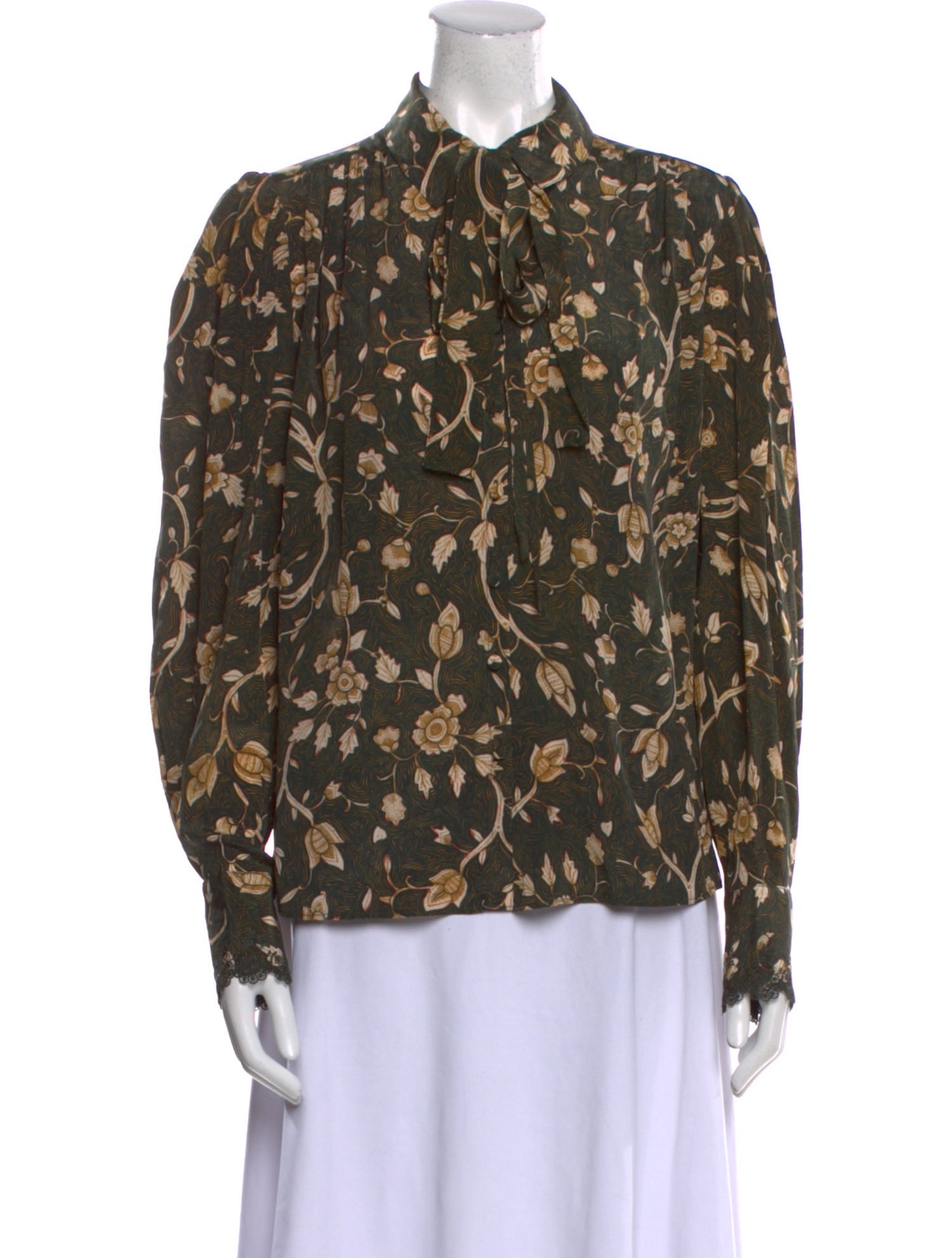 Ulla Johnson Adelaide Blouse Silk Button-Up Top w/ Tags