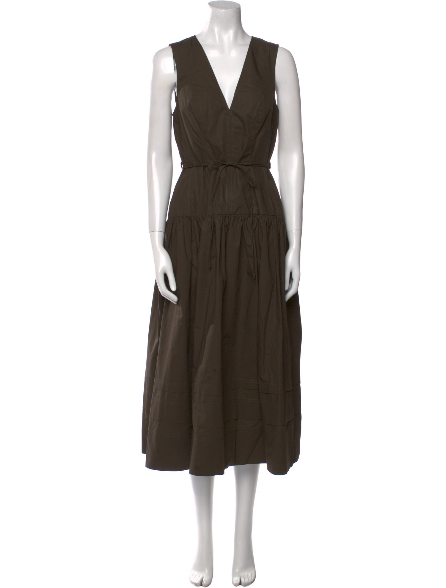 Ulla Johnson V-Neck Long Dress