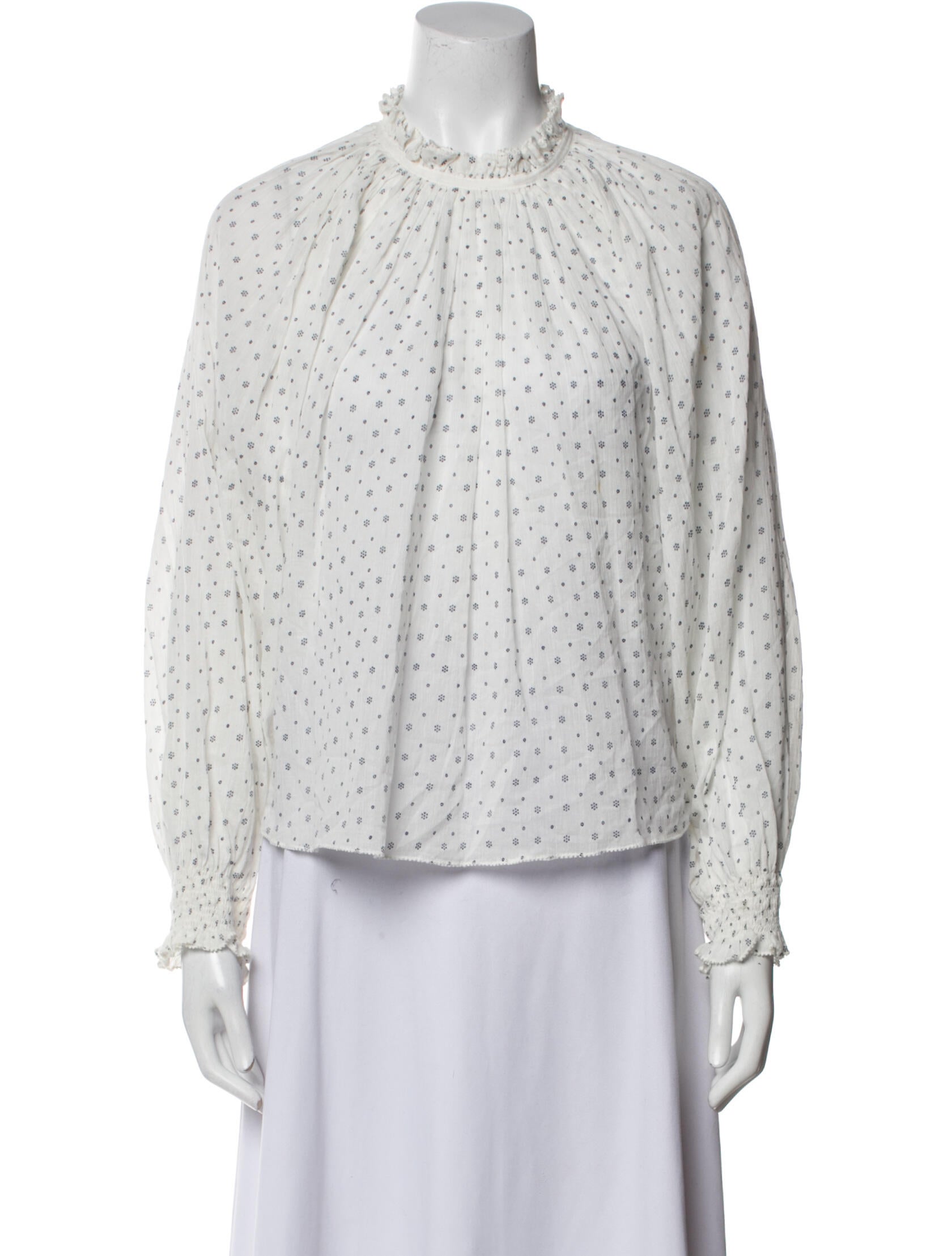Ulla Johnson Mireille Printed Blouse