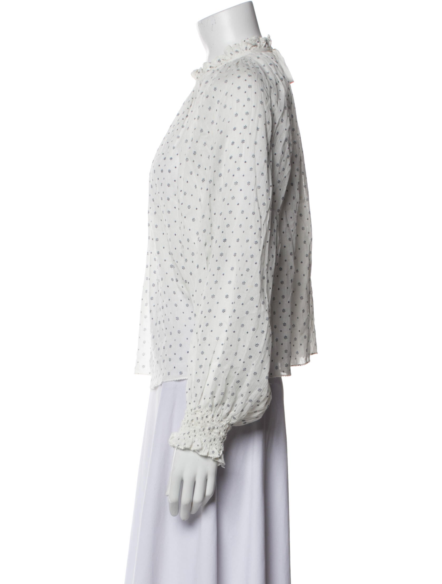 Ulla Johnson Mireille Printed Blouse