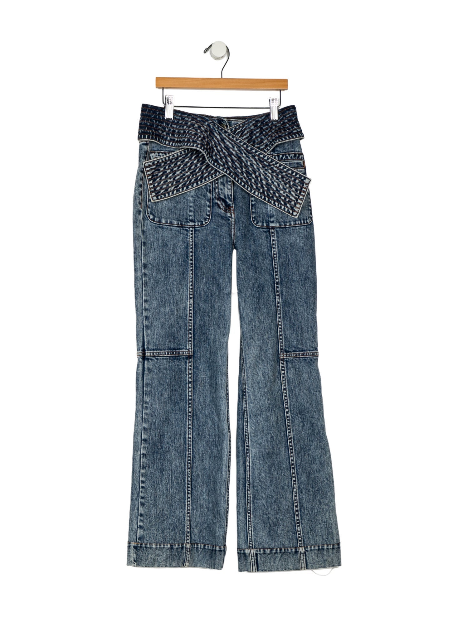 Ulla Johnson High-Rise Wide Leg Jeans