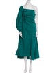 Ulla Johnson One-Shoulder Midi Length Dress
