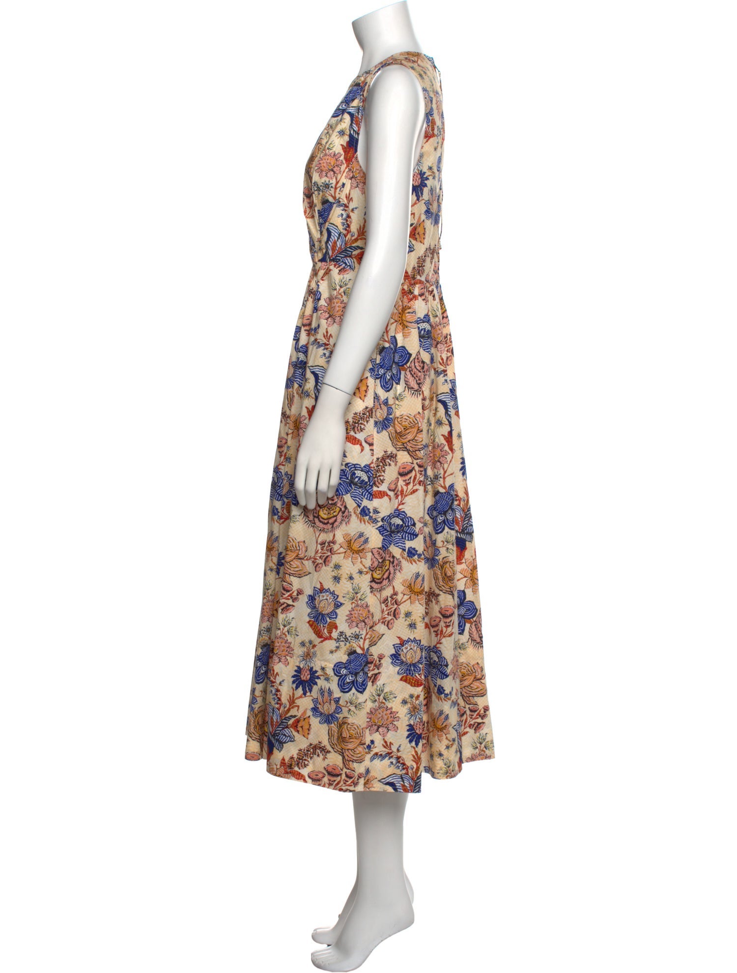 Ulla Johnson Floral Print Long Dress