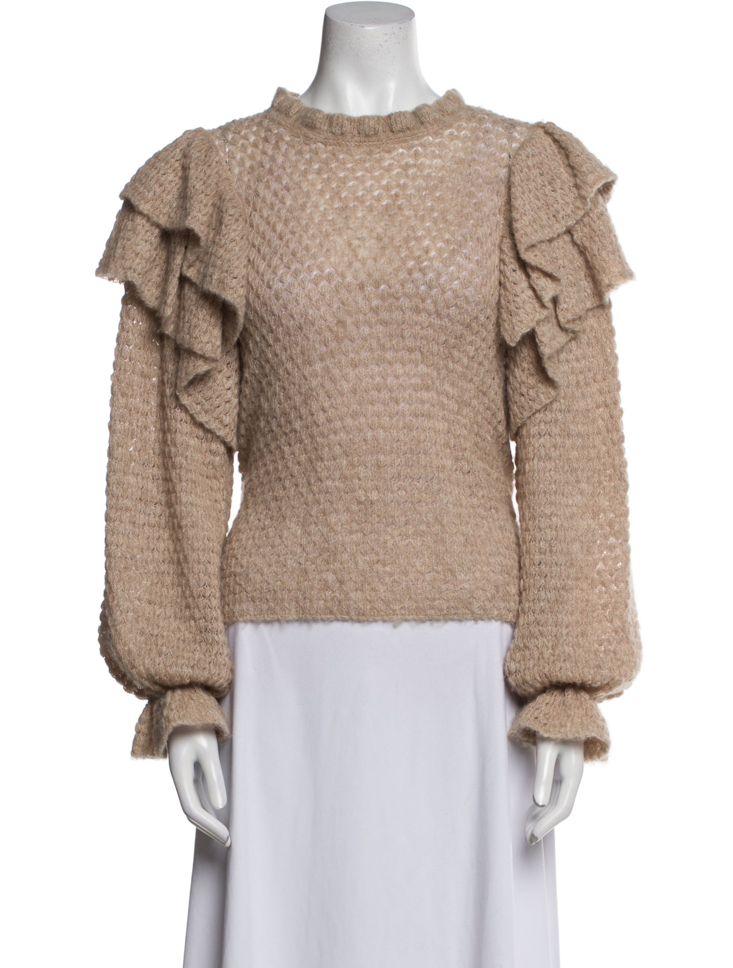 Ulla Johnson Alpaca Mock Neck Sweater