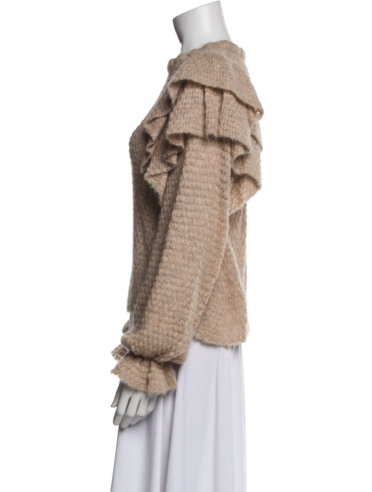 Ulla Johnson Alpaca Mock Neck Sweater